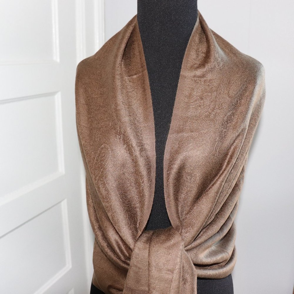 Set of Two Ashley Cooper Pashmina Solid Shawl